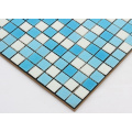 China supply blue mixed Hot - melt mosaic floor and wall tiles